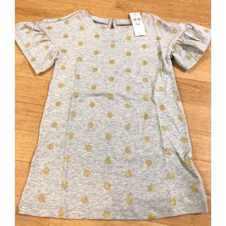 ギャップキッズ(GAP Kids)の新品 GAP 女の子 半袖 トップス 95cm 綿100%(Tシャツ/カットソー)