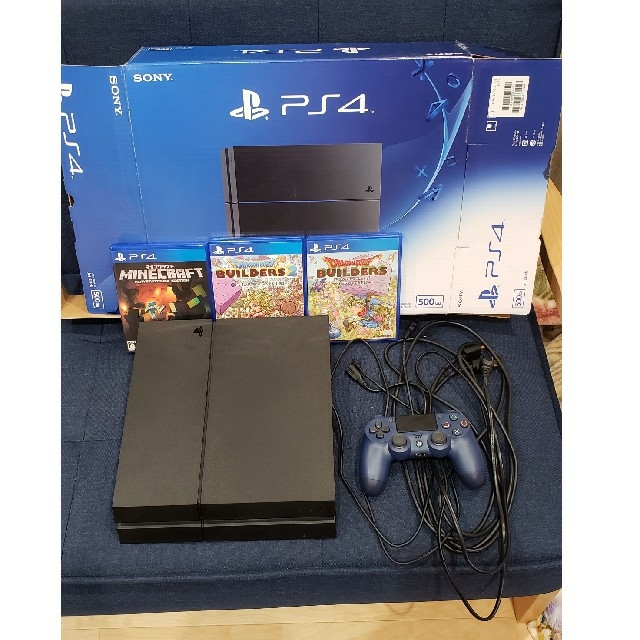 PS4 　CUH-1200A B01 ソフト3本付