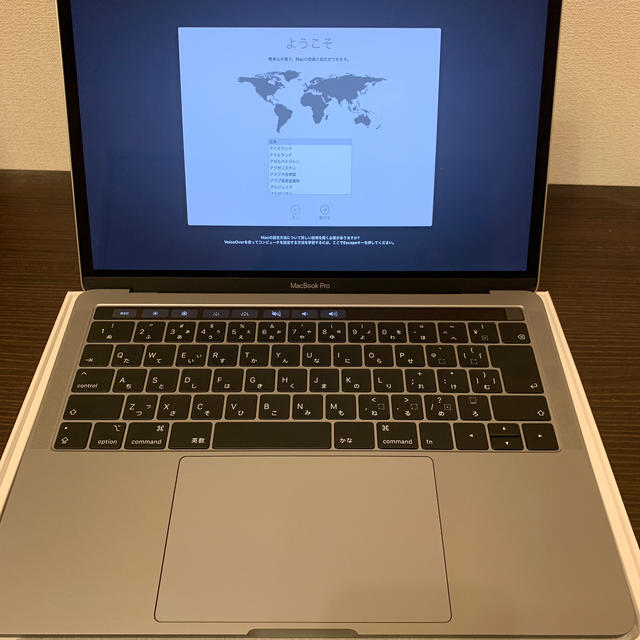 MacBook Pro13inch 2019スペースグレイノートPC