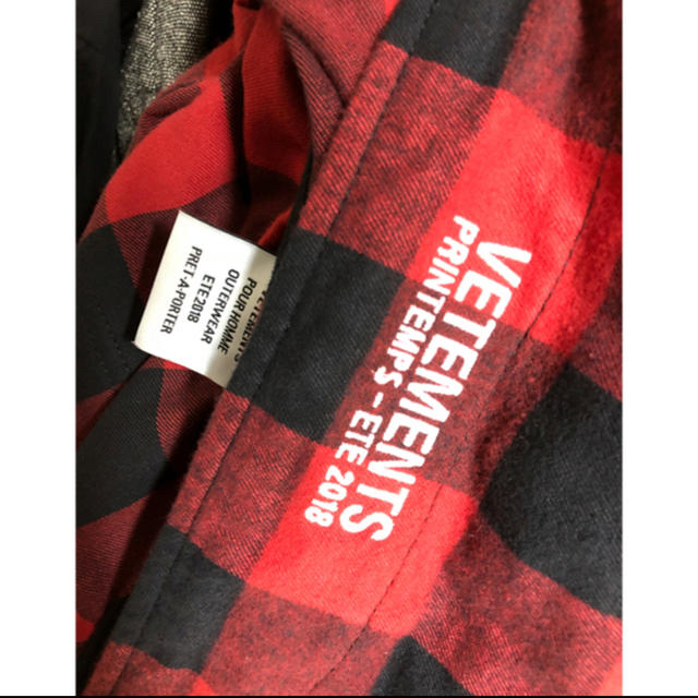 最終値下げ VETEMENTS ローブコート18ss