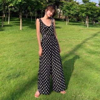 ザラ(ZARA)の【BIRTHDAY BASH】バースデーバッシュ DOT JUMPSUIT(オールインワン)