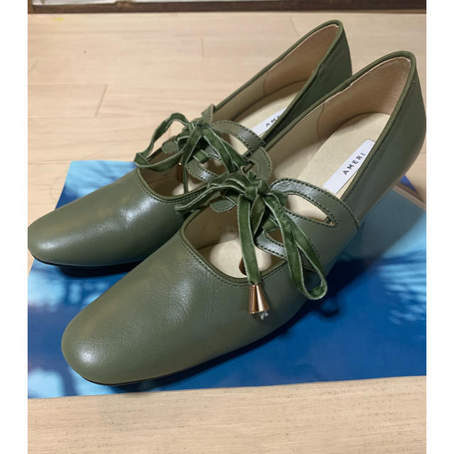 Ameri VINTAGE(アメリヴィンテージ)のAmeri CUTWORK LACE UP PUMPS レディースの靴/シューズ(ハイヒール/パンプス)の商品写真