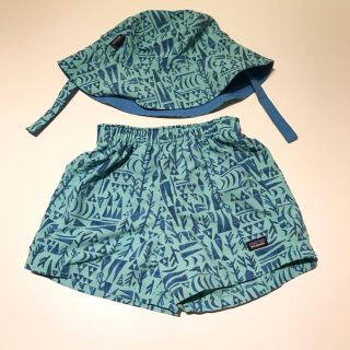 パタゴニア(patagonia)の【KYTR様専用】パタゴニア　キッズ用　水着＆帽子(水着)