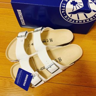 ビルケンシュトック(BIRKENSTOCK)のBIRKENSTOCK ビルケンシュトック ARIZONA BS サンダル 白(サンダル)