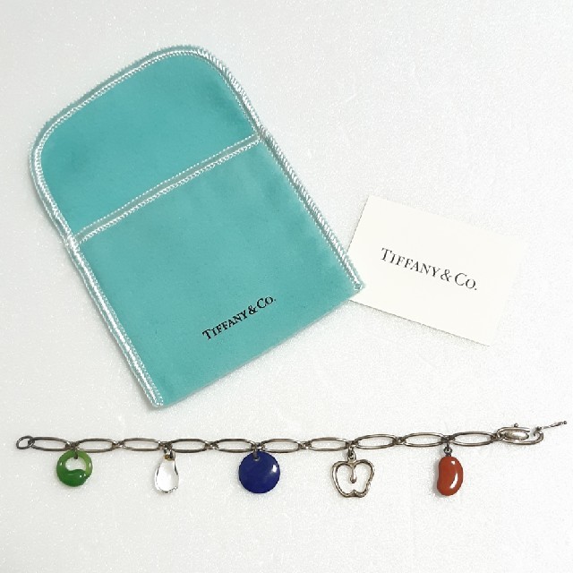 Tiffany & Co.(ティファニー)の専用 ティファニー エルサ ペレッティ 5チャーム カラーストーン ブレスレット レディースのアクセサリー(ブレスレット/バングル)の商品写真