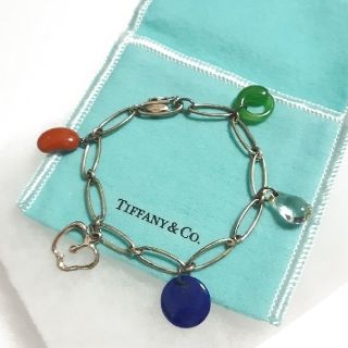 ティファニー(Tiffany & Co.)の専用 ティファニー エルサ ペレッティ 5チャーム カラーストーン ブレスレット(ブレスレット/バングル)