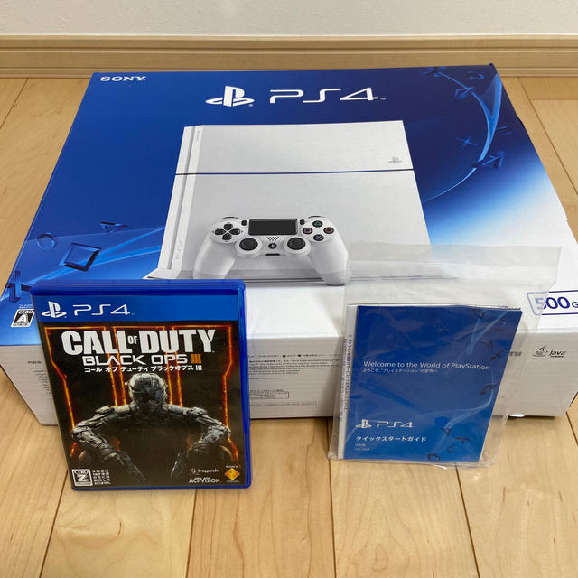 PlayStation4(プレイステーション4)のSONY PlayStation4 本体 CUH-1200AB02 エンタメ/ホビーのゲームソフト/ゲーム機本体(家庭用ゲーム機本体)の商品写真