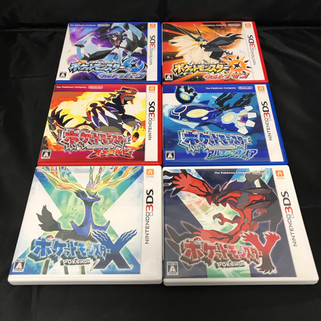 ★値下げ★3DSポケモン　ポケットモンスター3作品（ウルトラ・XY・オメガ）