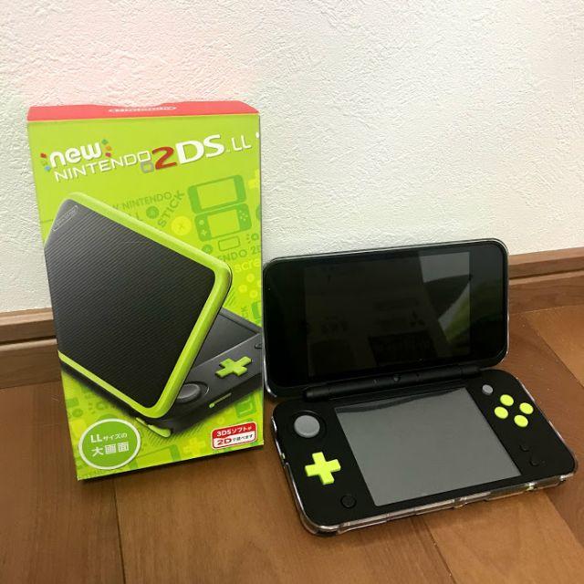 ニンテンドー2DSLL 本体 携帯ケース付き