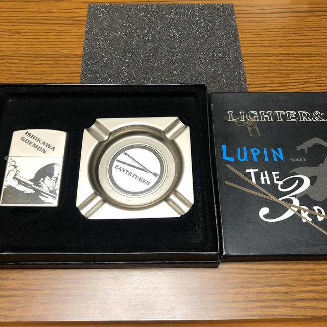 ルパン　オイルライター　灰皿　セット エンタメ/ホビーのアニメグッズ(その他)の商品写真