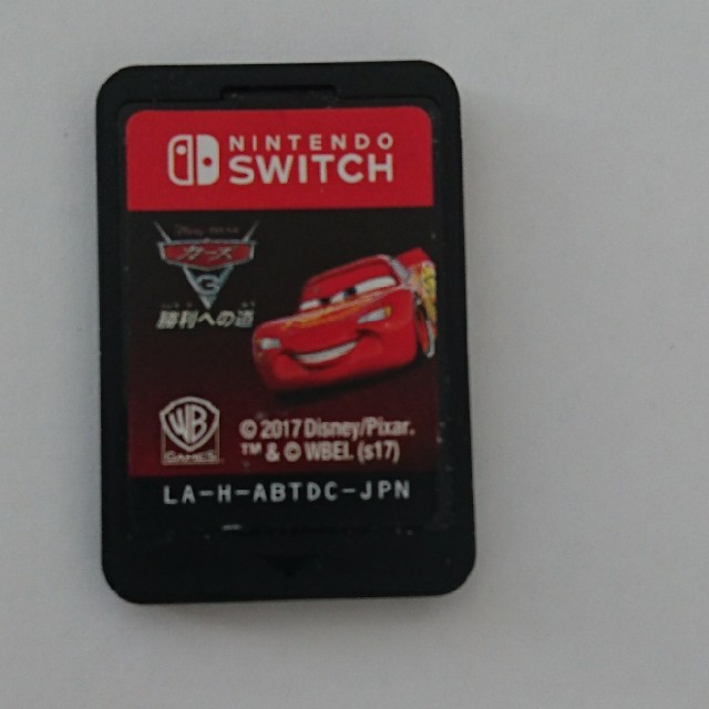 Nintendo Switch(ニンテンドースイッチ)のNintendo switch カーズ3 勝利の道 中古 送料込み エンタメ/ホビーのゲームソフト/ゲーム機本体(家庭用ゲームソフト)の商品写真