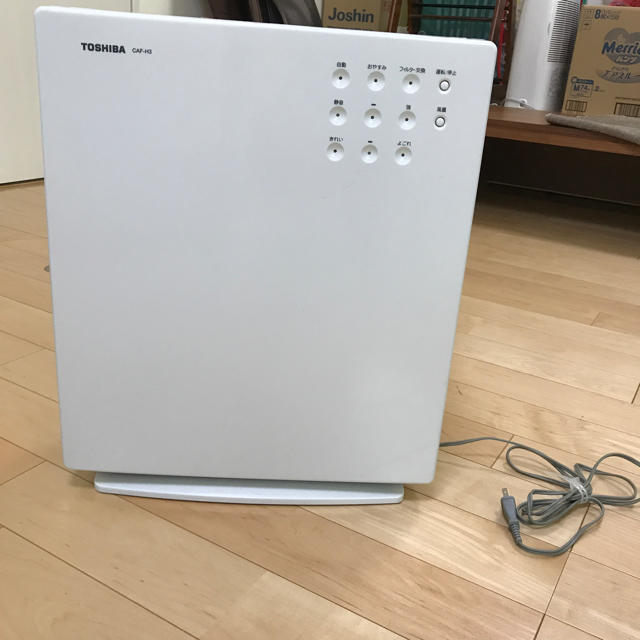 東芝(トウシバ)の空気清浄機　東芝TOSHIBA スマホ/家電/カメラの生活家電(空気清浄器)の商品写真