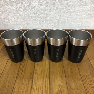 スタンレー(Stanley)の★新品★スタンレー スタッキング タンブラー 4個セット 黒 STANLEY(食器)