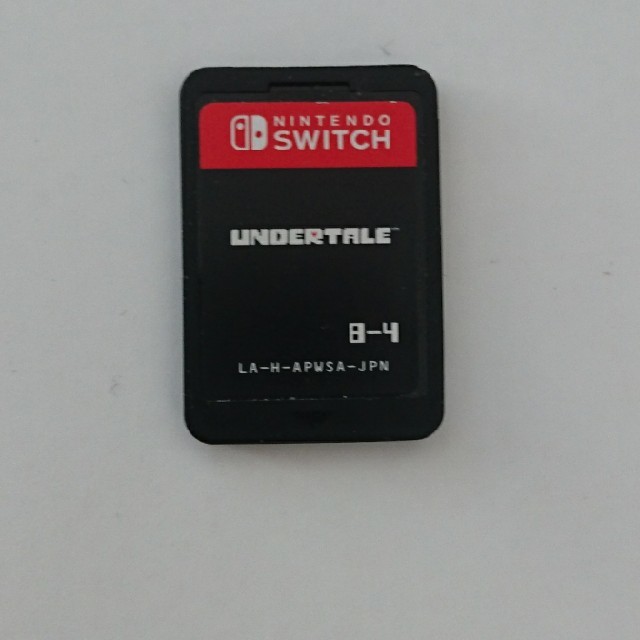 Nintendo Switch(ニンテンドースイッチ)のNintendo switch UNDERTALE 中古 送料込み エンタメ/ホビーのゲームソフト/ゲーム機本体(家庭用ゲーム機本体)の商品写真
