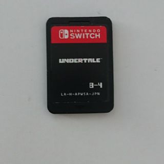 ニンテンドースイッチ(Nintendo Switch)のNintendo switch UNDERTALE 中古 送料込み(家庭用ゲーム機本体)