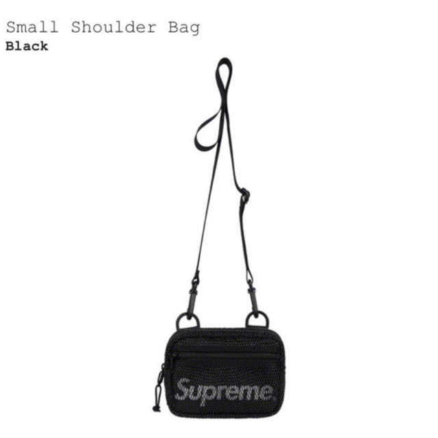 20SS Supreme Small Shoulder  Bag 黒 ブラック
