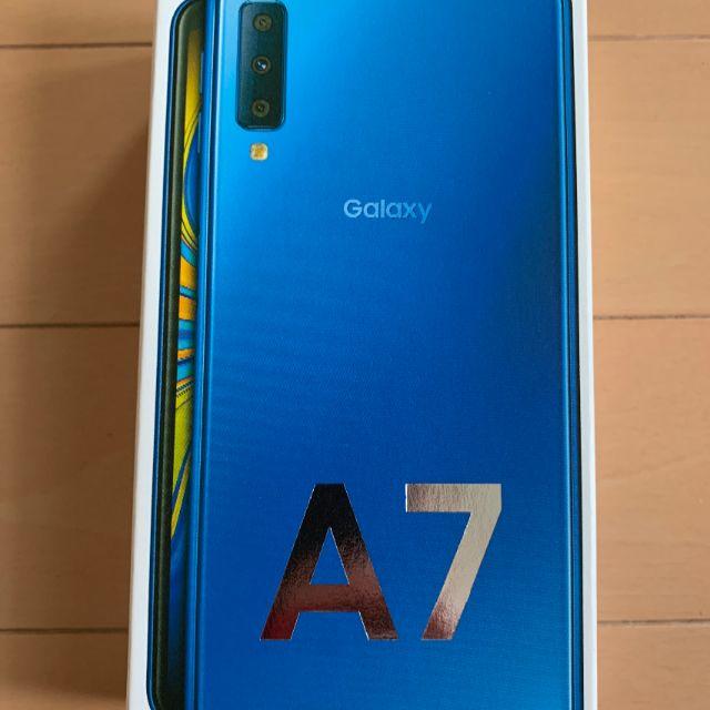 【新品未開封】Galaxy A7 ブルー