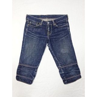 エビス(EVISU)のエヴィス☆濃紺ショートデニム☆26☆ウェスト約78cm(デニム/ジーンズ)