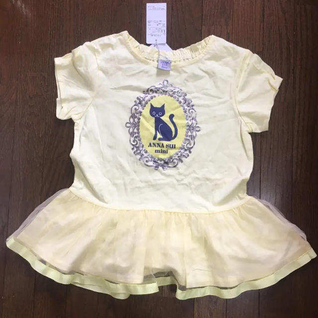 ANNA SUI mini(アナスイミニ)のアナスイミニ　Tシャツ  140新品 キッズ/ベビー/マタニティのキッズ服女の子用(90cm~)(Tシャツ/カットソー)の商品写真