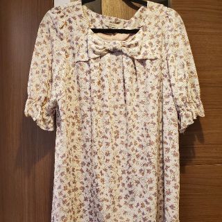 ローズティアラ(Rose Tiara)の[専用]チュニック　ワンピース　花柄　46(チュニック)