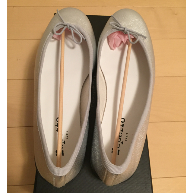 【最終価格】repetto CENDRILLON  シルバー  39