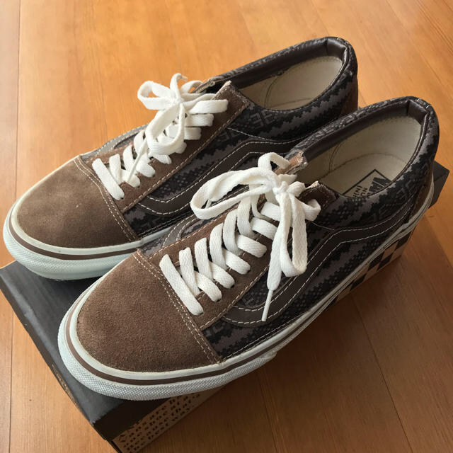 NUMBER (N)INE(ナンバーナイン)のナンバーナイン✖️VANSスニーカー9チョコ茶ブラウン メンズの靴/シューズ(スニーカー)の商品写真