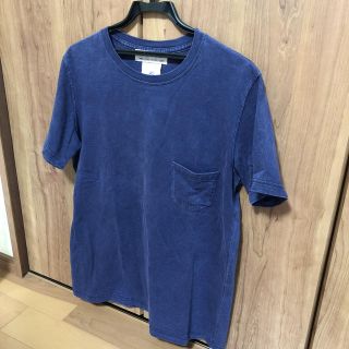 レミレリーフ(REMI RELIEF)のREMI RELIEF レミレリーフ ポケットTシャツ ネイビー(Tシャツ/カットソー(半袖/袖なし))