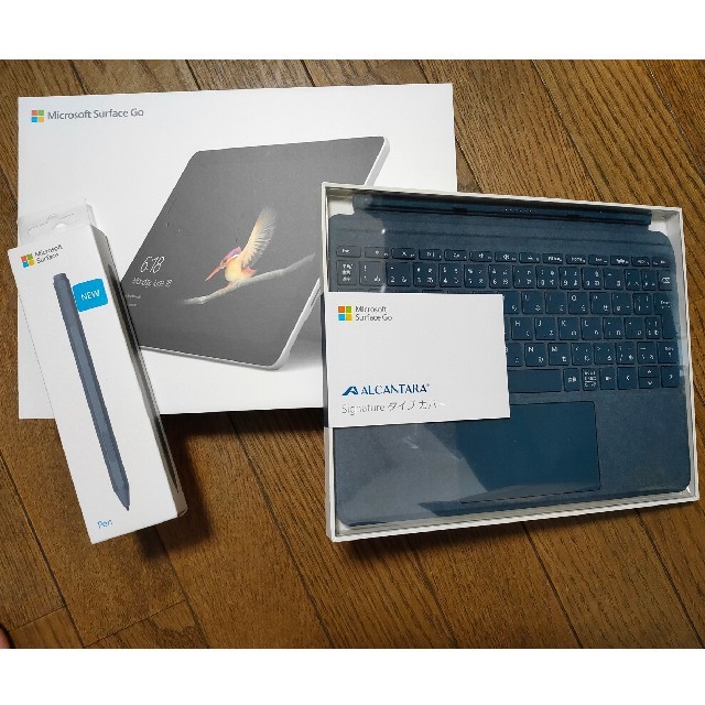 超爆安 Microsoft - surface go 128GB wifi タッチカバー、ペン付き