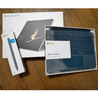 マイクロソフト(Microsoft)のsurface go 128GB wifi タッチカバー、ペン付き(ノートPC)