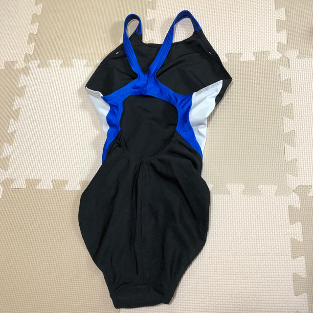 asics(アシックス)のasics 競泳水着 ブラック ブルー Oサイズ レディースの水着/浴衣(水着)の商品写真