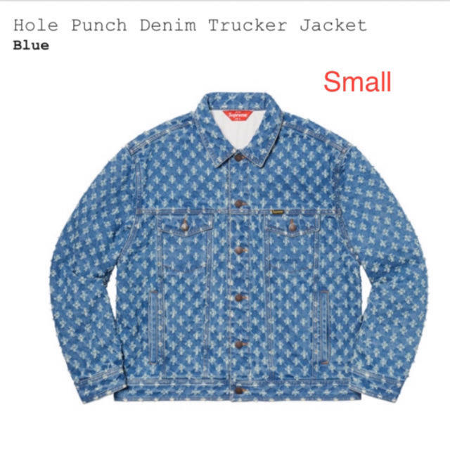 supreme Hole Punch Denim Trucker Jacket