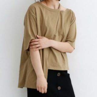 メルロー(merlot)の新品※メルロー※カットソー(カットソー(半袖/袖なし))