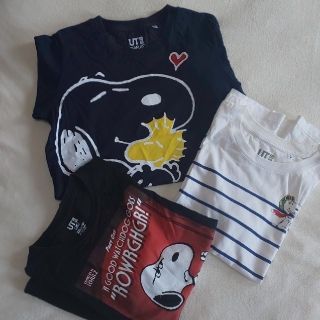 スヌーピー(SNOOPY)の【モエコ様専用】スヌーピーTシャツ2枚セット(Tシャツ/カットソー)