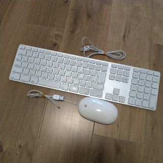 Apple 純正　キーボード　マウス　セット(PC周辺機器)