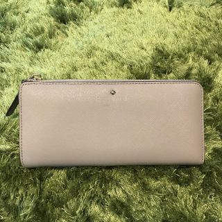 ケイトスペードニューヨーク(kate spade new york)のkate spade ケイトスペード ベージュ 長財布(財布)