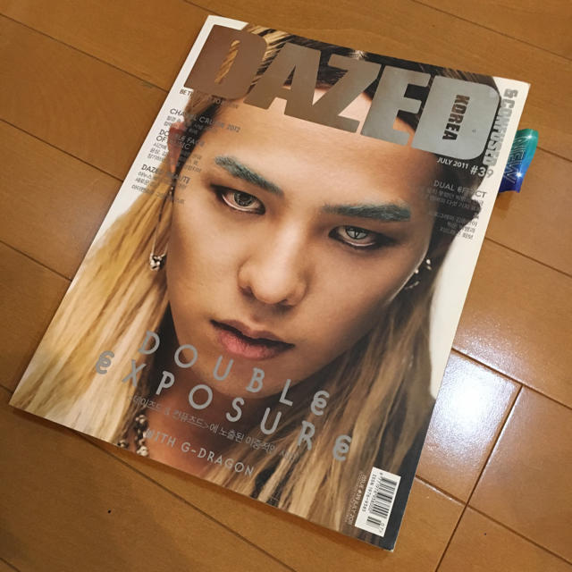 BIGBANG(ビッグバン)のDAZED  BIGBANG 雑誌 エンタメ/ホビーのタレントグッズ(ミュージシャン)の商品写真