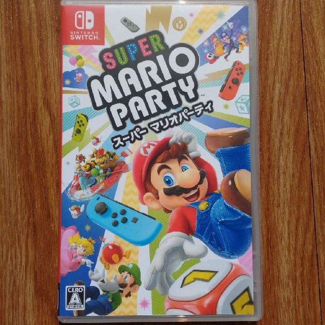 ほぼ新品 Switch ソフト マリオパーティ SUPER MARIO PART