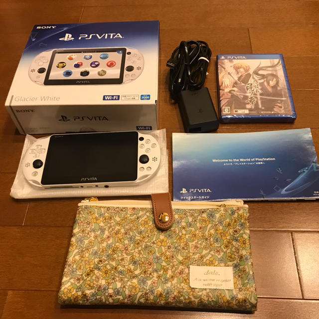 PSVITA 本体 ＋ 薄桜鬼(風ノ章) ＋ ポーチ 【激安】 4800円引き www