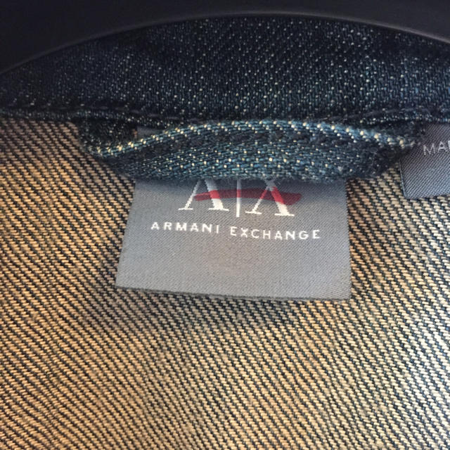 ARMANI EXCHANGE(アルマーニエクスチェンジ)のARMANI EXCHANGE アルマーニエクスチェンジ　デニムジャケット メンズのジャケット/アウター(Gジャン/デニムジャケット)の商品写真