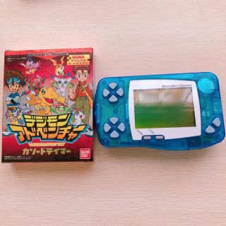 バンダイ(BANDAI)のワンダースワン デジモン カセット付(携帯用ゲームソフト)