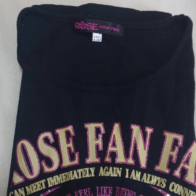 ROSE FANFAN(ローズファンファン)の値下げ！ Tシャツ2枚セット キッズ/ベビー/マタニティのキッズ服女の子用(90cm~)(Tシャツ/カットソー)の商品写真