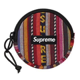 シュプリーム(Supreme)のWoven Stripe Coin Pouch (コインケース/小銭入れ)