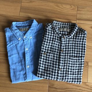 ザラキッズ(ZARA KIDS)のZARA kids シャツ2枚セット(ブラウス)