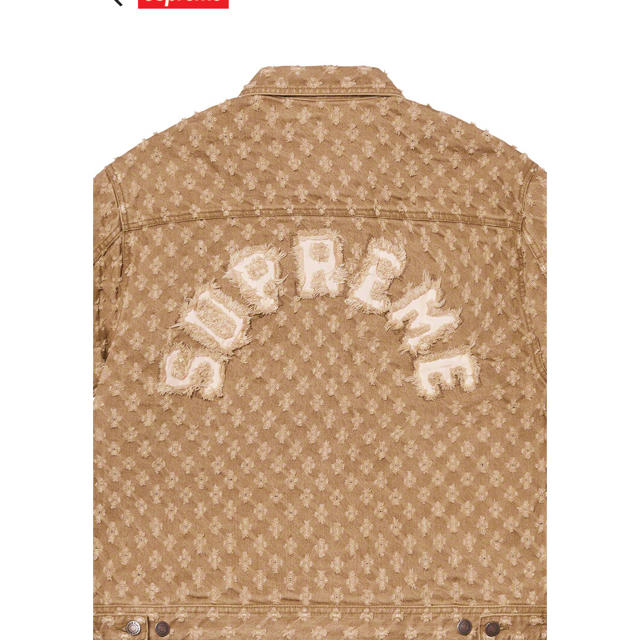 【良好品】 Gジャン/デニムジャケット Supreme - Supreme Hole Punch Denim Trucker S size Gジャン/デニムジャケット 【良好品】 Gジャン/デニムジャケット Supreme - Supreme Hole Punch Denim Trucker S size Gジャン/デニムジャケット