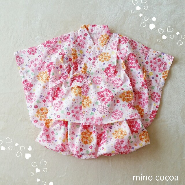 handmade baby YUKATA dress   90cm