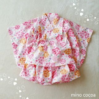 handmade baby YUKATA dress   90cm(甚平/浴衣)