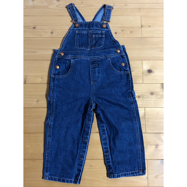 GAP Kids(ギャップキッズ)の美品　GAPオーバーオール キッズ/ベビー/マタニティのキッズ服男の子用(90cm~)(パンツ/スパッツ)の商品写真