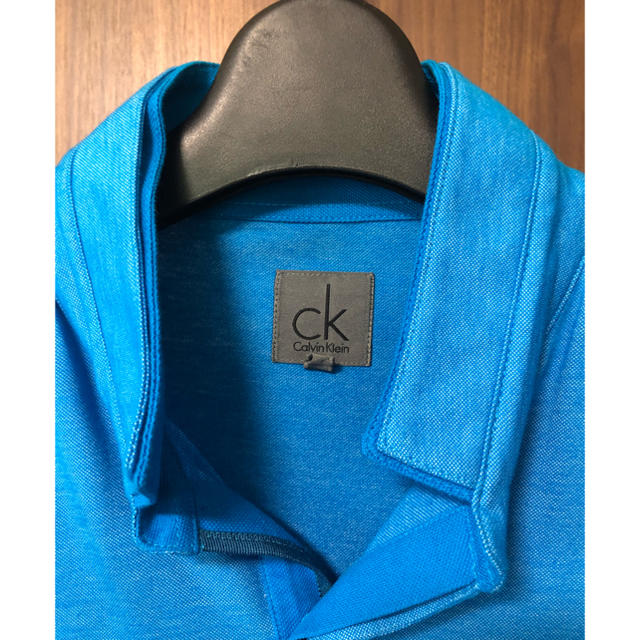 Calvin Klein(カルバンクライン)のひまわりさん専用　カルバンクライン ポロシャツ お洒落 美品 メンズのトップス(ポロシャツ)の商品写真