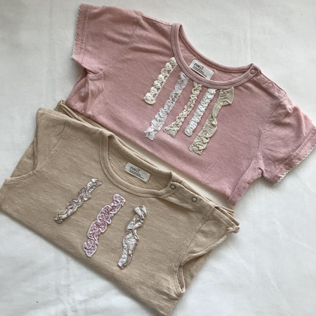 BEBE Noeil(ベベノイユ)のそか　さま　　　　3枚セット キッズ/ベビー/マタニティのキッズ服女の子用(90cm~)(Tシャツ/カットソー)の商品写真