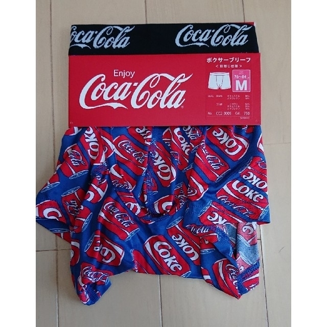 コカ・コーラ(コカコーラ)のボクサーブリーフ  M  コカ・コーラ メンズのアンダーウェア(ボクサーパンツ)の商品写真